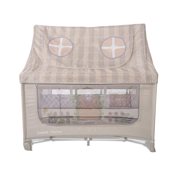Pat pliant tip casuta Lorelli SWEET HOME 2 Beige - imagine 2