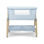Кроватка приставная Lorelli MILLIE Blue/wooden effect — изображение 4