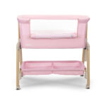 Patut Co-Sleeper Lorelli MILLIE Pink/wooden effect - imagine 5