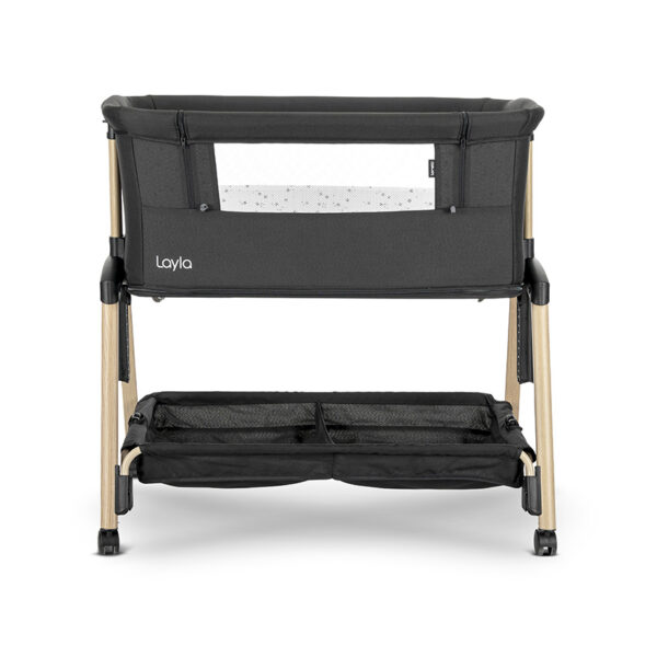 Patut Co-Sleeper 2-in-1 Lorelli LAYLA Black - imagine 6