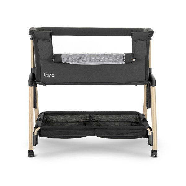 Patut Co-Sleeper 2-in-1 Lorelli LAYLA Black - imagine 7