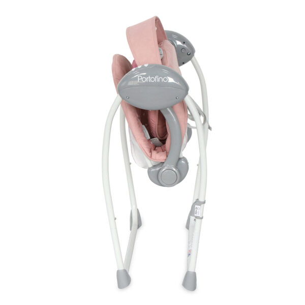 Șezlong-balansoar electronic Lorelli PORTOFINO Peach Beige STARS - imagine 5