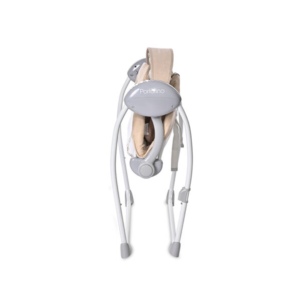 Șezlong-balansoar electronic Lorelli PORTOFINO Beige Dots - imagine 4