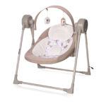 Șezlong-balansoar electronic Lorelli TWINKLE RHINO Beige