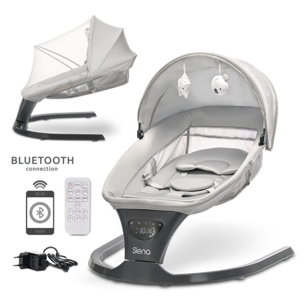 Электронный шезлонг Lorelli SIENA Light Grey — изображение 6