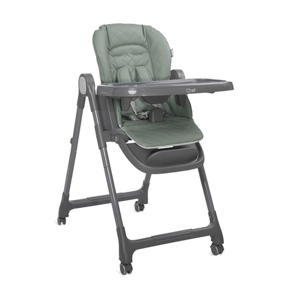 Стульчик для кормления 3-в-1 Lorelli CHEIF Green Leather — изображение 2