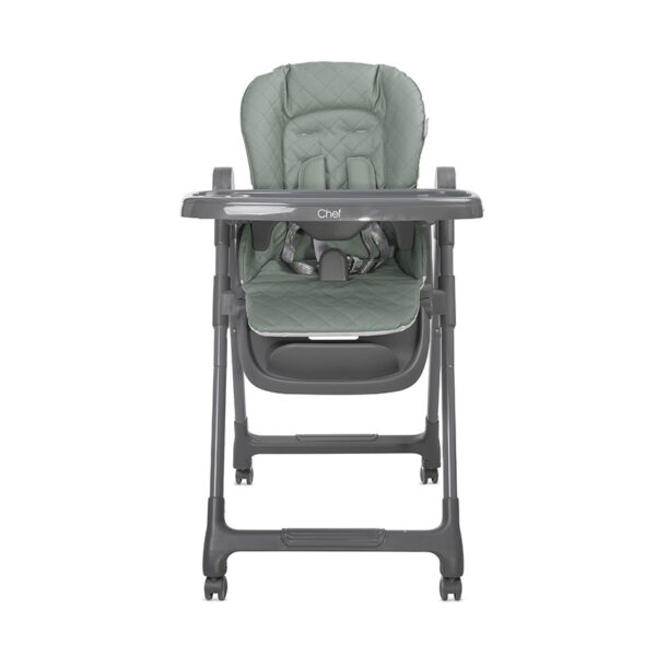 Стульчик для кормления 3-в-1 Lorelli CHEIF Green Leather — изображение 3