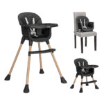 Стульчик для кормления 3-в-1 Lorelli VANILLA Black