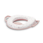 Reductor moale pentru toaleta cu mânere Lorelli PLANETS Pink - imagine 2