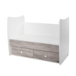 Кроватка детская Lorelli MATRIX NEW WHITE/ARTWOOD — изображение 5