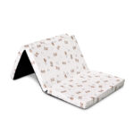 Saltea pliabila de voiaj Lorelli, 60x120x5 cm, BEAR PILLOW BEIGE