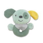 Погремушка плюшевая Lorelli DOG GREEN