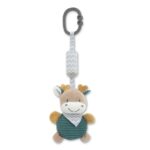 Jucarie de plus clopoțel Deer Blue Natural
