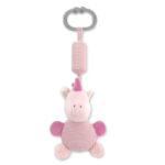 Jucarie de plus zornaitoare Lorelli Campanula Unicorn PINK