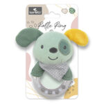 Плюшевая погремушка с колечком Lorelli DOG GREEN — изображение 2