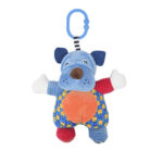 Jucarie de plus zornaitoare Lorelli Toys DOG Blue