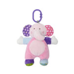Jucarie de plus zornaitoare Lorelli Toys ELEPHANT Pink