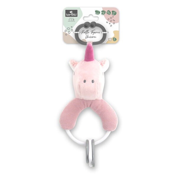 Игрушка подвеска Lorelli UNICORN PINK NATURAL — изображение 2