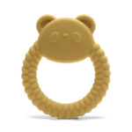 Прорезыватель для зубов ​​из силикона Lorelli PANDA Yellow