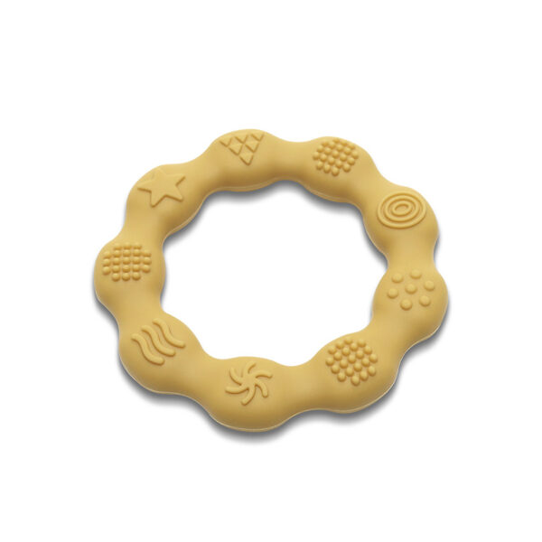 Прорезыватель для зубов ​​из силикона Lorelli RING Yellow — изображение 2