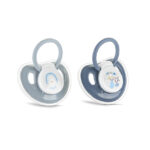 Пустышка силиконовая 0+ мес. 2 шт.  Lorelli MY FRIEND Cameo BLUE