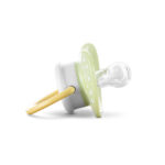 Suzeta din silicon 0+ luni. 2 buc. Lorelli YELLOW/GREEN - imagine 3