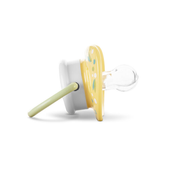 Suzeta din silicon 0+ luni. 2 buc. Lorelli YELLOW/GREEN - imagine 6