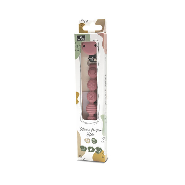 Клипса-держатель для пустышки Lorelli Deep Pink — изображение 4