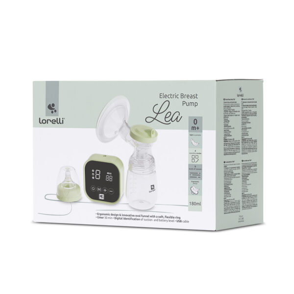 Pompa de san electrica Lorelli LEA Green - imagine 3