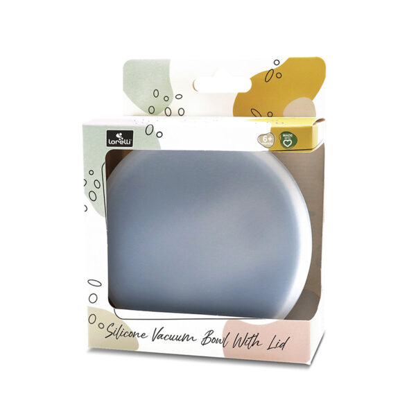 Сastron de silicon cu capac Lorelli Grey - imagine 3