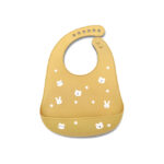 Мягкий силиконовый нагрудник Lorelli Yellow