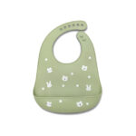 Мягкий силиконовый нагрудник Lorelli Fresh Green