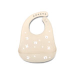Мягкий силиконовый нагрудник Lorelli Beige