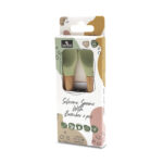 Силиконовые ложки с бамбуком 2 шт. Lorelli Fresh Green — изображение 3
