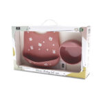 Набор для кормления из натурального силикона, 2 предмета Lorelli Deep Pink — изображение 3