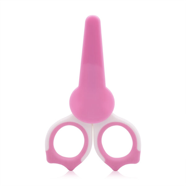 Forfecuta cu protectie Lorelli Blush PINK - imagine 2