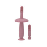 Силиконовая зубная щетка Lorelli Blush Pink