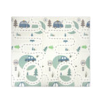 Covoras termo pentru copii 180х200х1сm Lorelli FUNNY CITY & STARS - imagine 2