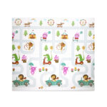 Covoras termo pentru copii 180х200х1сm Lorelli WILD ANIMALS AVENUE - imagine 2