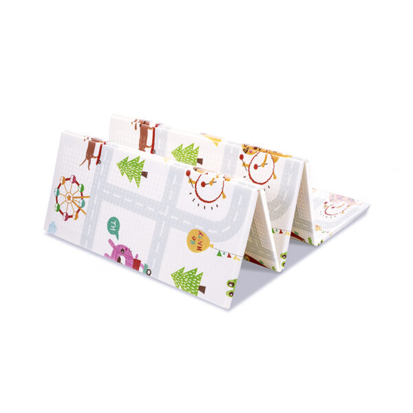 Covoras termo pentru copii 180х200х1сm Lorelli WILD ANIMALS AVENUE - imagine 4