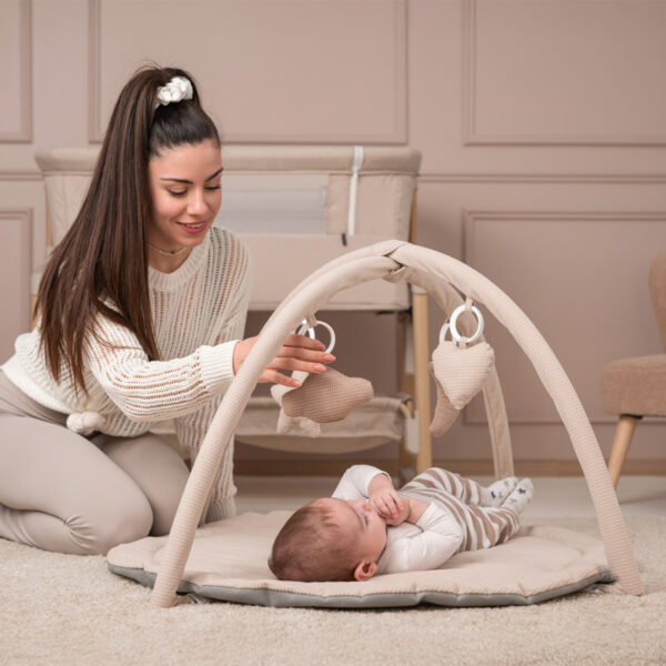 Коврик игровой Lorelli MOMENTS, Beige — изображение 2