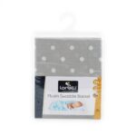 Пелёнка Lorelli Muslin Swaddle Blanket 80x80 cm, Grey Dots — изображение 3