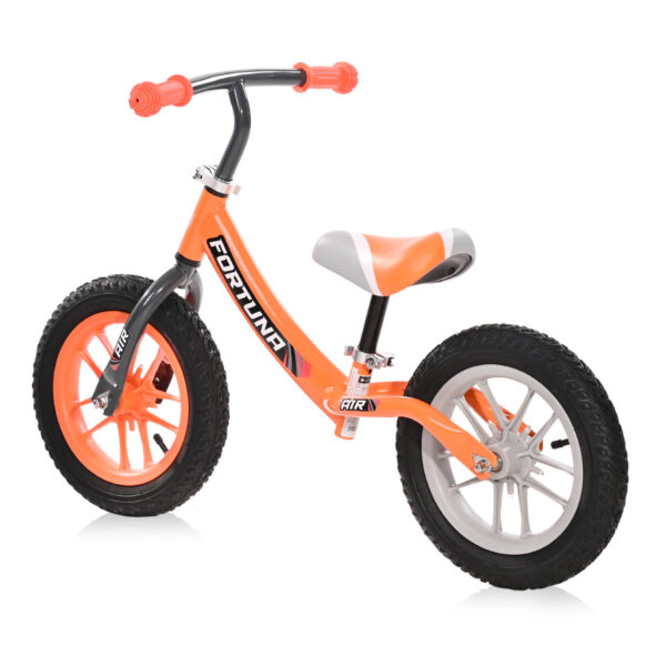 Беговел Lorelli FORTUNA AIR GLOWING Rims Grey&Orange — изображение 2