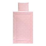 Set lenjerie pat 3 elem. Lorelli COSY LITTLE BEAR Pink - imagine 2