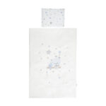 Set lenjerie pat 3 elem. Lorelli COSY BEAR WITH SWING Blue