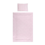 Set lenjerie pat 5 elem. Lorelli COSY LITTLE BEAR Pink - imagine 2