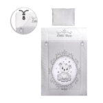 Set lenjerie pat 5 elem. Lorelli COSY LITTLE BEAR Grey