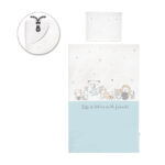 Набор постельного белья 5 эл. Lorelli COSY HAPPY FRIENDS Blue