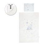 Set lenjerie pat 5 elem. Lorelli COSY BEAR WITH SWING Blue