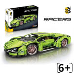 Constructor masina sport Lambo Green, 1073 elem.